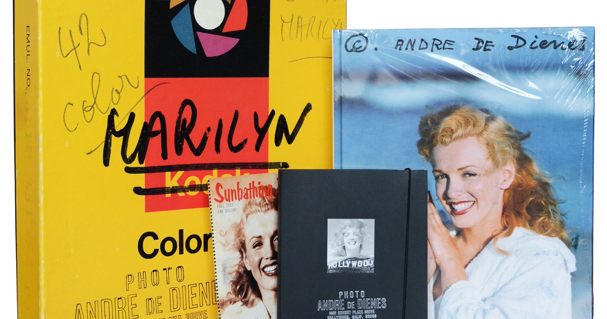 Publication: Marilyn (Complete Set) - Andre De Dienes | Michael 